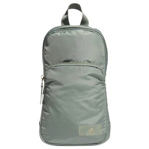 Adidas Silver Green/Gilver Essentials Athletic Sling Crossbody Bag